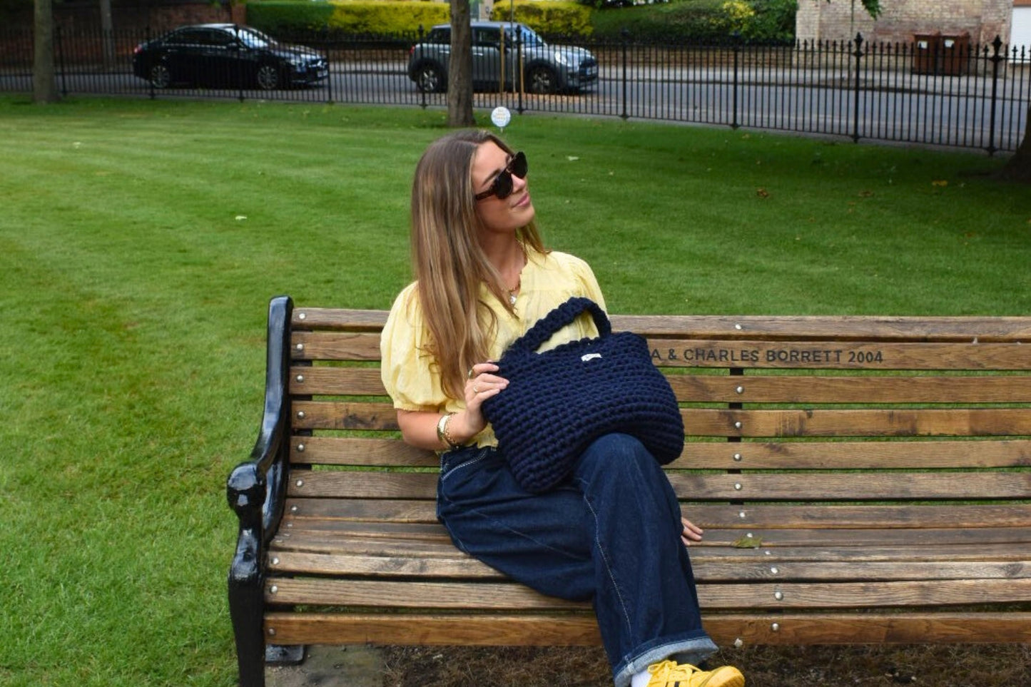 The Tote - Navy Horizon