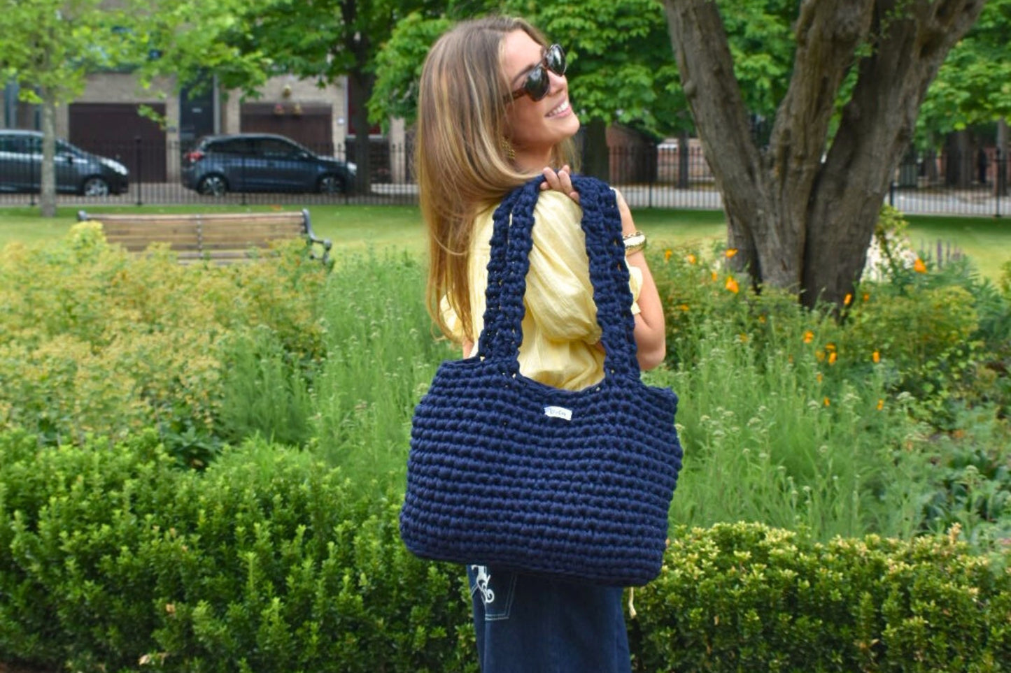 The Tote - Navy Horizon