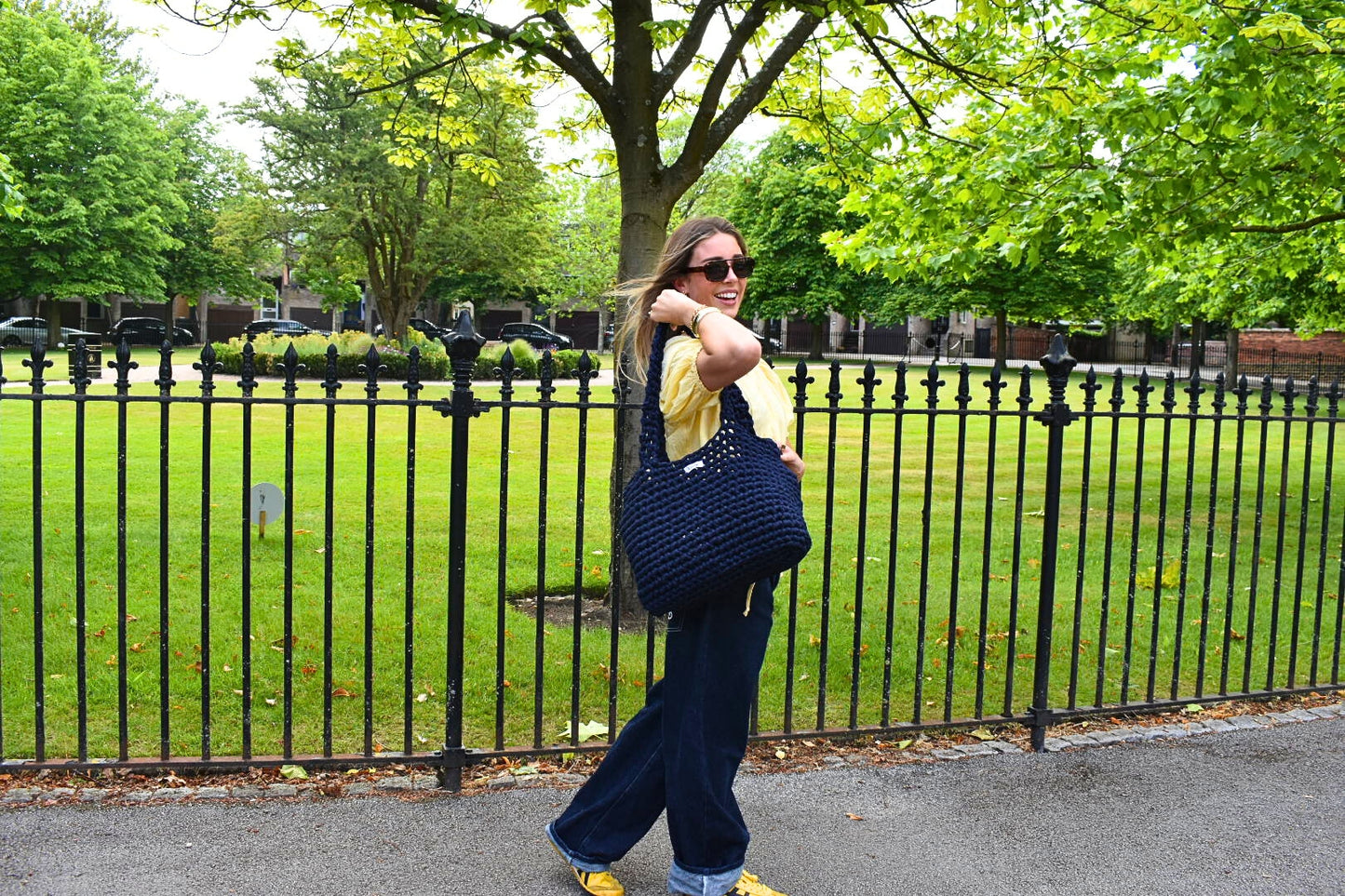The Tote - Navy Horizon