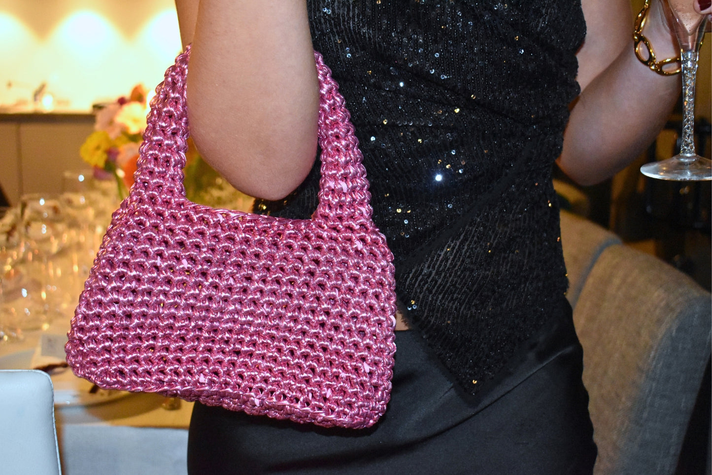 The Nova - Metallic Pink