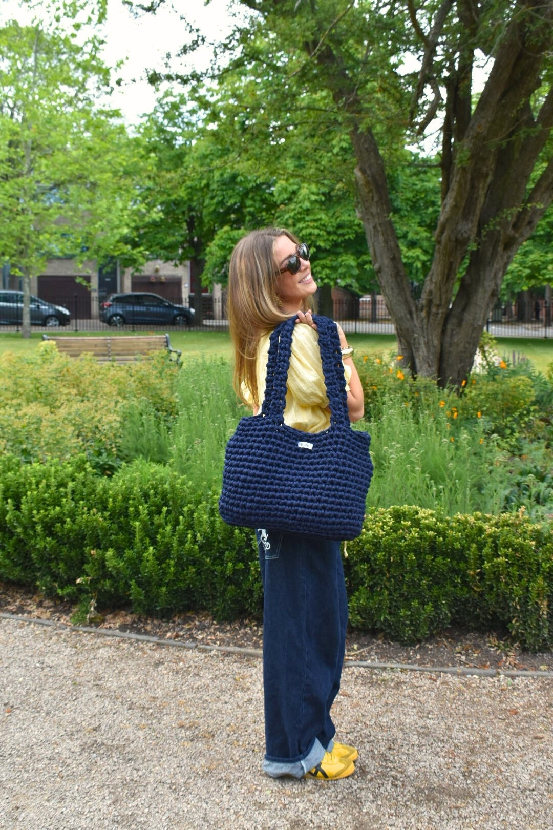 The Tote - Navy Horizon
