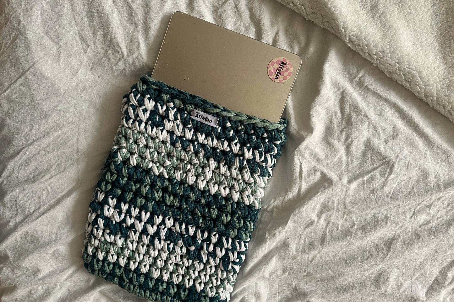 Laptop Case - Green Sage